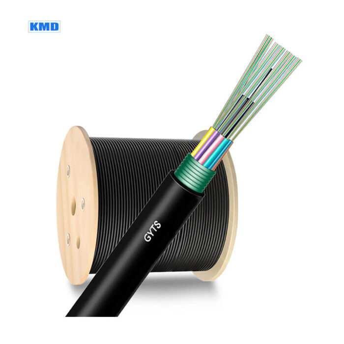 GYTS Outdoor Fiber Optical Cable G652D 4-144 Core Single Mode Fiber Cable - Image 1