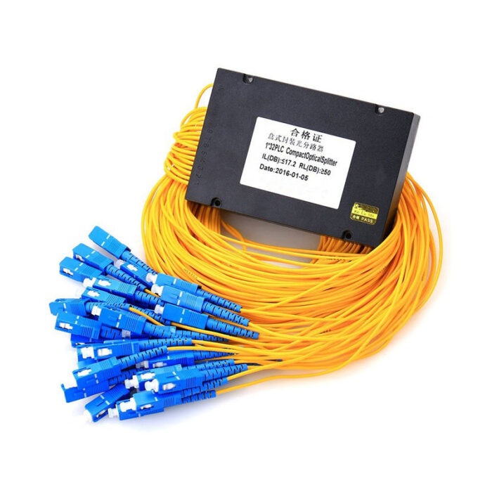 PLC Fiber optic Splitter ABS 1x2 1x4 1x8 1x16 - Image 4